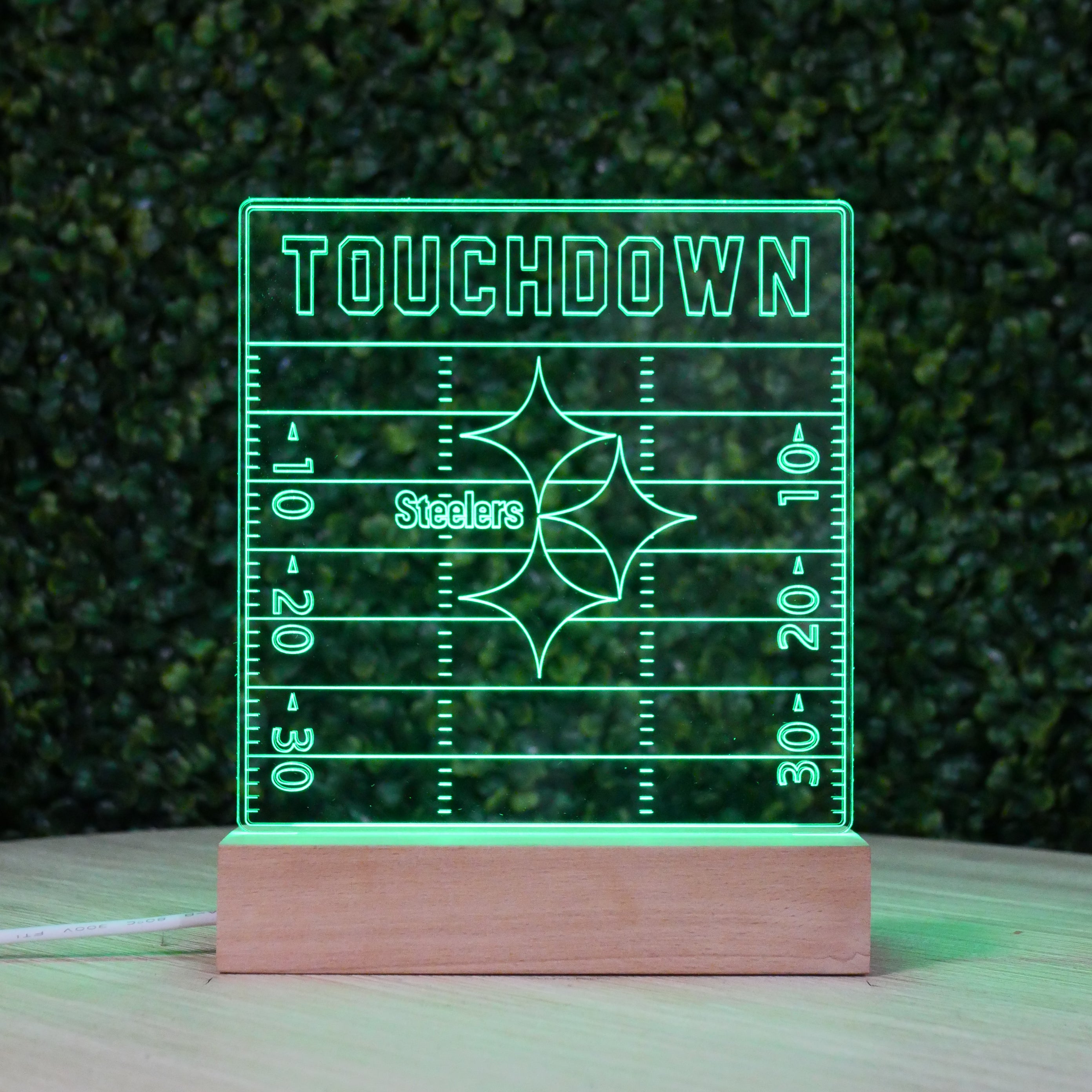NFL 3D Touchdown Field Lamp – Custom Team LED Light