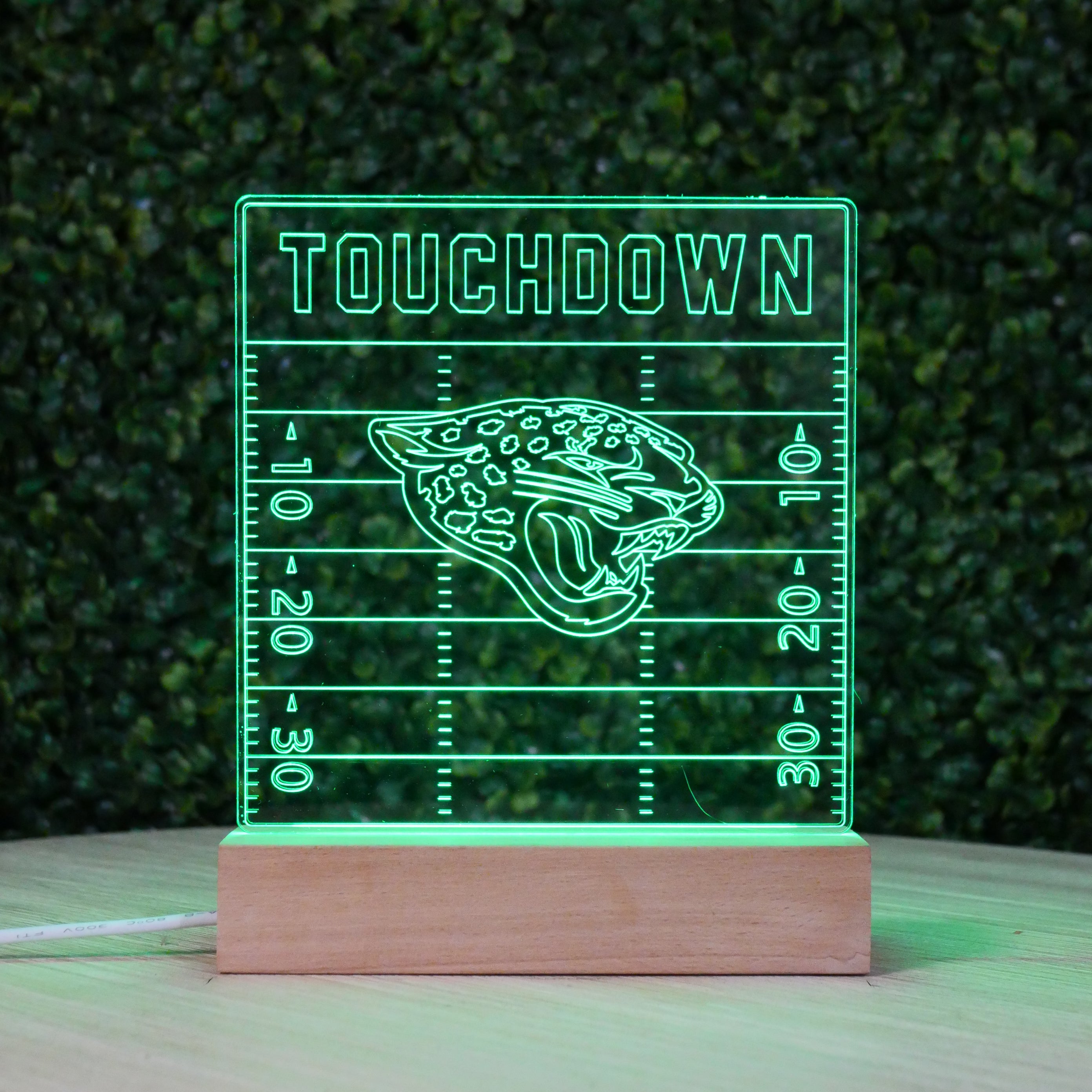 NFL 3D Touchdown Field Lamp – Custom Team LED Light