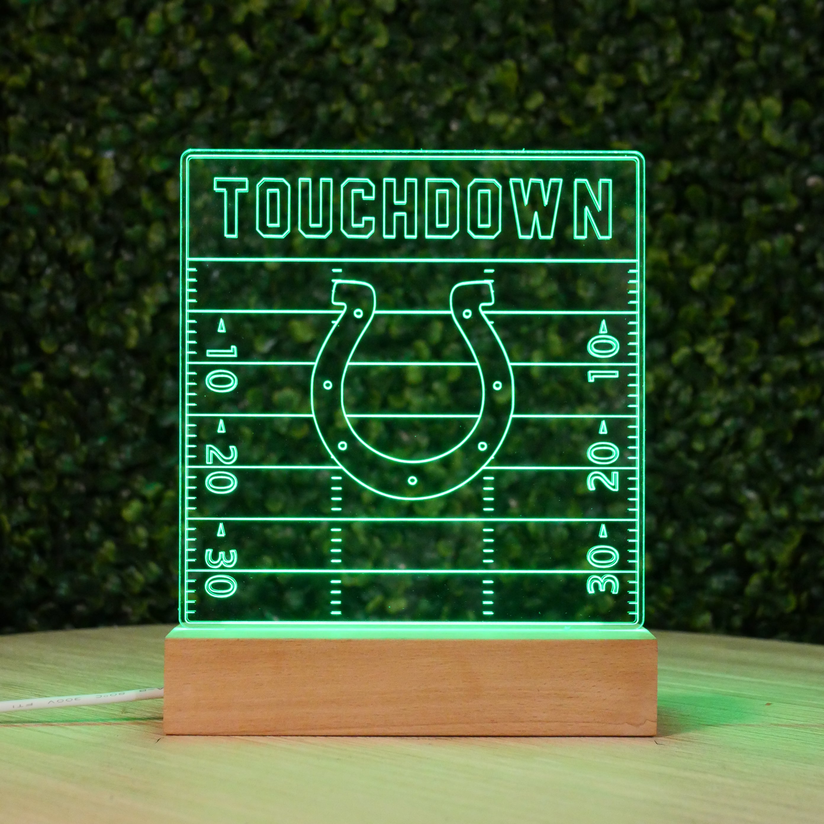 NFL 3D Touchdown Field Lamp – Custom Team LED Light